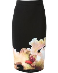 Givenchy Floral Pencil Skirt