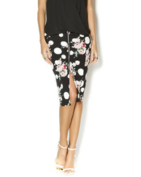 Lucy Co Spot Floral Skirt