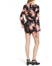 Mimichica Mimi Chica Floral Bell Sleeve Romper