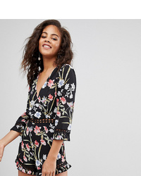 Missguided Tall Printed Playsuit