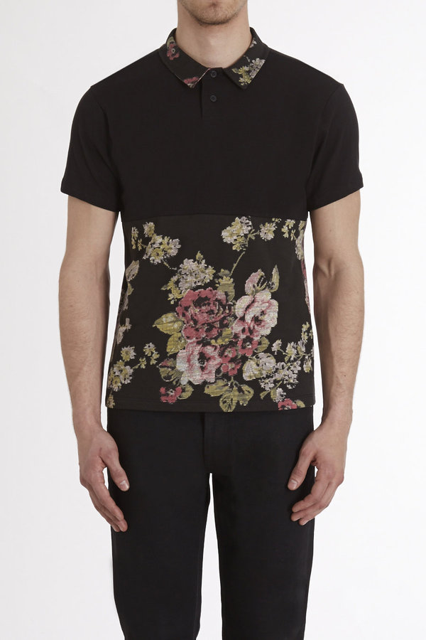 Elwood Digi Floral Polo Jackthreads Lookastic