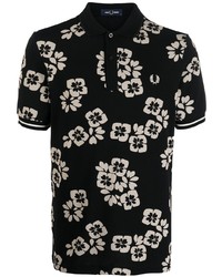 Fred Perry Floral Print Polo Shirt