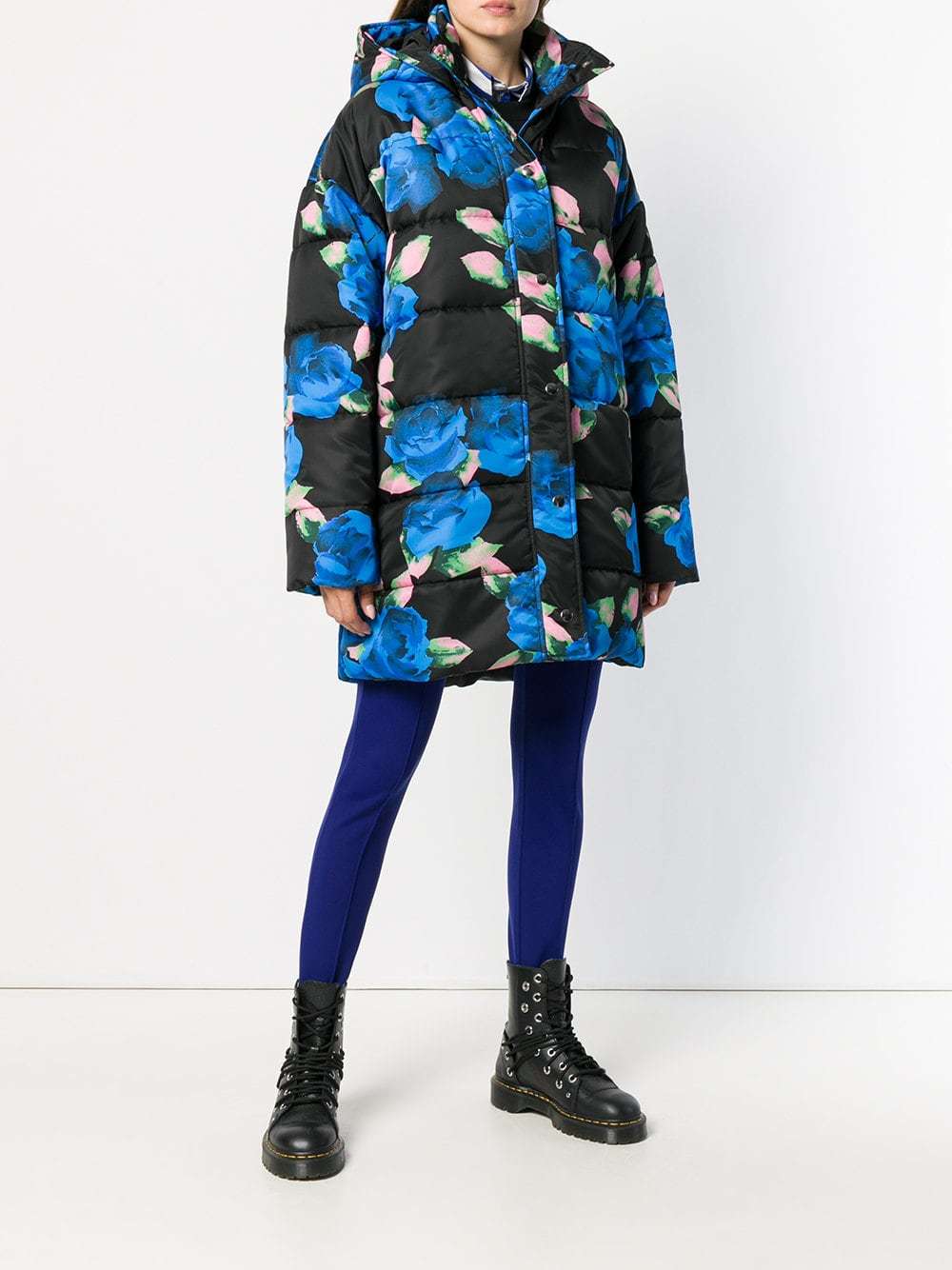 MSGM Floral Print Puffer Jacket, $1,004 | farfetch.com | Lookastic