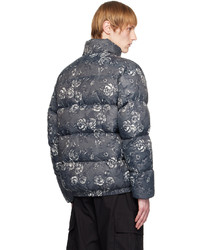 thisisneverthat Gray Flower Down Jacket