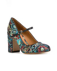 Chie Mihara Floral Print Pumps