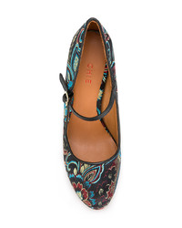 Chie Mihara Floral Print Pumps