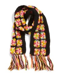 Nirvanna Designs Crochet Flower Scarf
