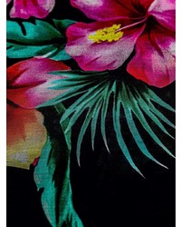 Moschino Floral Print Rectangular Scarf