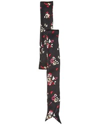 Vince Camuto Painted Ditsy Floral Skinny Scarf Scarves