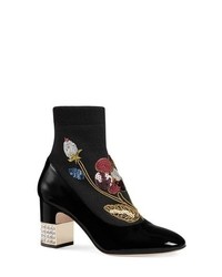 Gucci Candy Embroidered Bootie