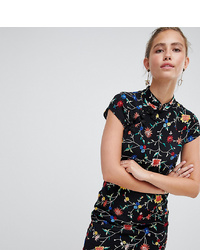 Miss Selfridge Dress With All Over Embroidery