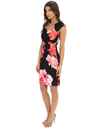 Calvin Klein Floral Print Sheath Dress Cd6m4021