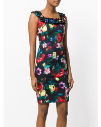 Love Moschino Pixilated Flower Dress