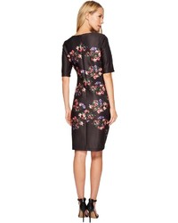 Taylor 34 Sleeve Placed Floral Print Shift