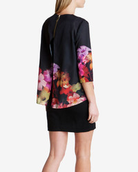 Ted Baker Cadie Cascading Floral Layered Tunic