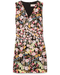 Peter Pilotto Floral Print Cady Mini Dress