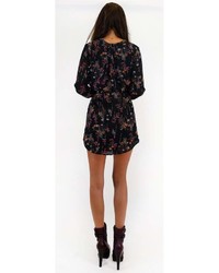 Everly Falling For Florals Shirt Dress