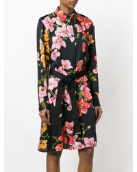 Pinko Floral Print Shirt Dress