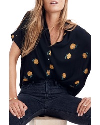 Madewell Floating Florets Central Shirt