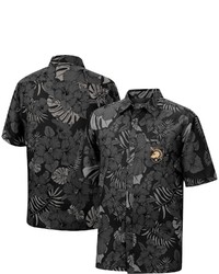 Colosseum Black Army Black Knights The Dude Camp Button Up Shirt At Nordstrom