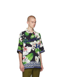 Dolce and Gabbana Black Orchid Shirt