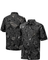 Colosseum Black Vanderbilt Commodores The Dude Camp Button Up Shirt At Nordstrom