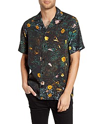 Saturdays Nyc Canty Transition Short Sleeve Button Up Camp Shirt