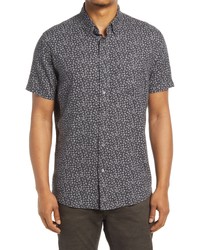 Rails Carson Relaxed Fit Floral Short Sleeve Button Up Shirt