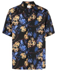 Ksubi Cuban Collar Floral Print Shirt