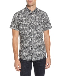 Fit Short Sleeve Floral Shirt