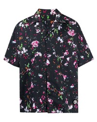 Diesel Floral Print Cotton Shirt
