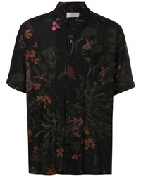 OSKLEN Floral Print Cotton Shirt
