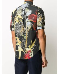 Alexander McQueen Floral Print Shirt