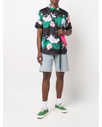 RIPNDIP Floral Print Short Sleeve Shirt