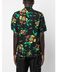 Mauna Kea Floral Print Short Sleeve Shirt