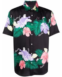 RIPNDIP Floral Print Short Sleeve Shirt