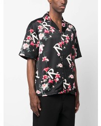 Represent Floral Print Short Sleeved Shirt