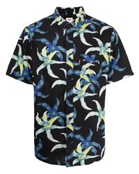 Levi's Floral Print Short Sleeved T Shirt