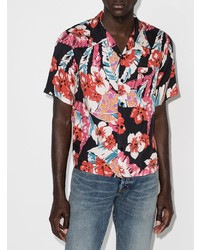Saint Laurent Hawaii Floral Print Shirt
