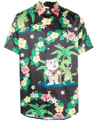 RIPNDIP Mix Print Short Sleeve Shirt