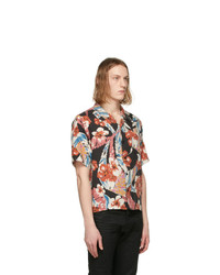 Saint Laurent Multicolor Tropical Short Sleeve Shirt