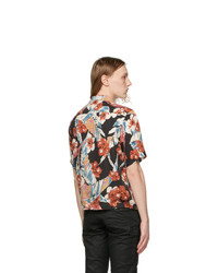 Saint Laurent Multicolor Tropical Short Sleeve Shirt