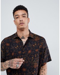 ASOS DESIGN Oversized Shirt Batwing Sleeeves