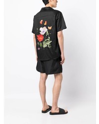 True Tribe Pablo Floral Embroidered Shirt
