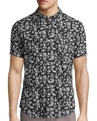Arizona Printed Short Sleeve Poplin Shirt