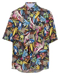 Low Brand Tropical Print Short Sleeve Shirt