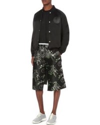Astrid Andersen Floral Overlay Woven Shorts