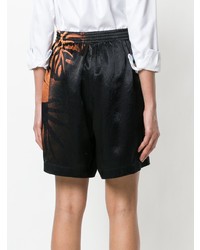 Maison Margiela Floral Gradient Fitted Shorts
