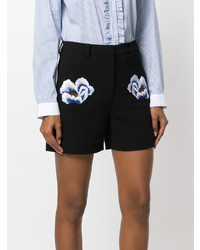 Markus Lupfer Floral Patch Shorts