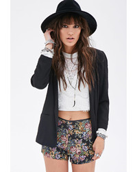 Forever 21 Floral Tapestry Shorts